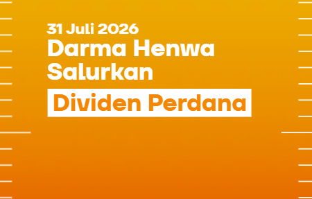 31 Juli Darma Henwa Salurkan Dividen Perdana